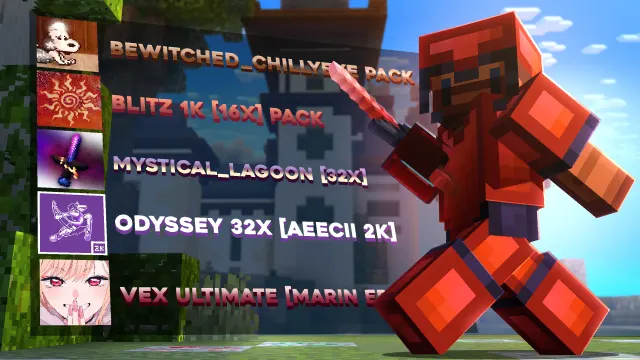 Brand NEW Texture Packs for MCPE/Bedwars PvP... (Minecraft 1, screenshot 1