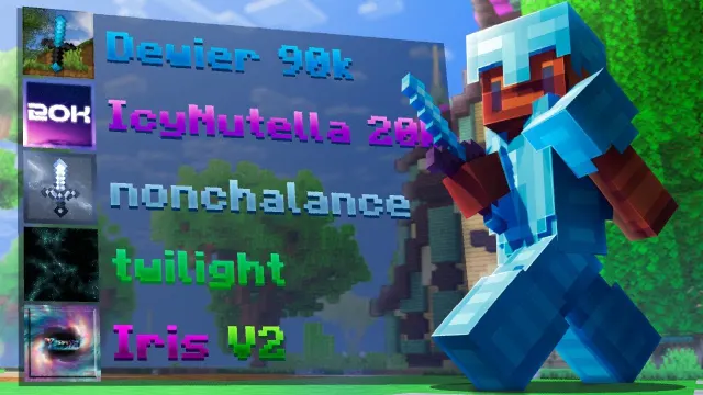 Top 10 Best MCPE Texture Packs for PvP! (Minecraft Bedrock 1, screenshot 1